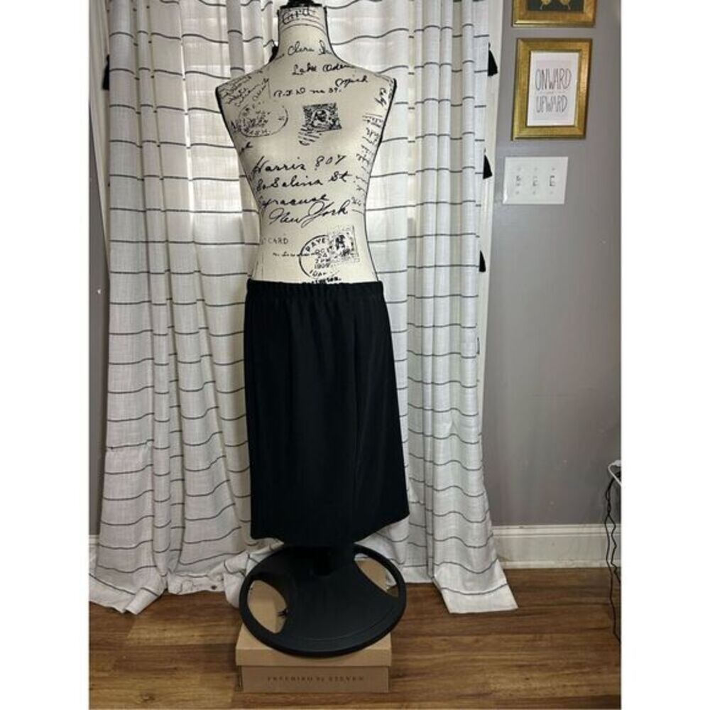 Stretchy Pencil Skirt with Elastic Waist Size XL